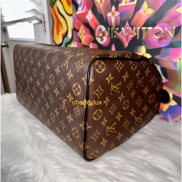 ♠️♟♣️Authentic Louis Vuitton Speedy 35 Monogram - Picture 8 of 15